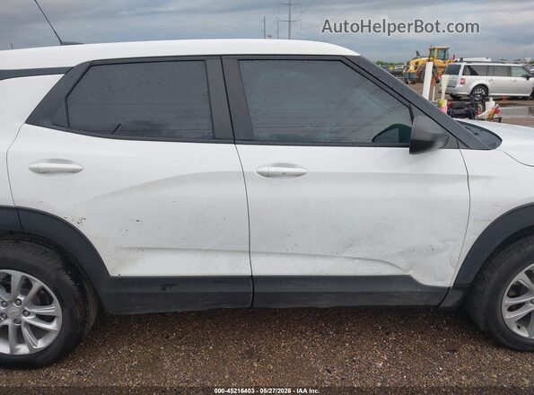 KL79MMSP3SB022429 2025 CHEVROLET TRAILBLAZER Белый Вид задней части салона