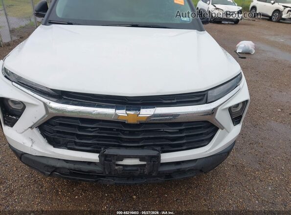 KL79MMSP3SB022429 2025 CHEVROLET TRAILBLAZER Белый Вид спереди