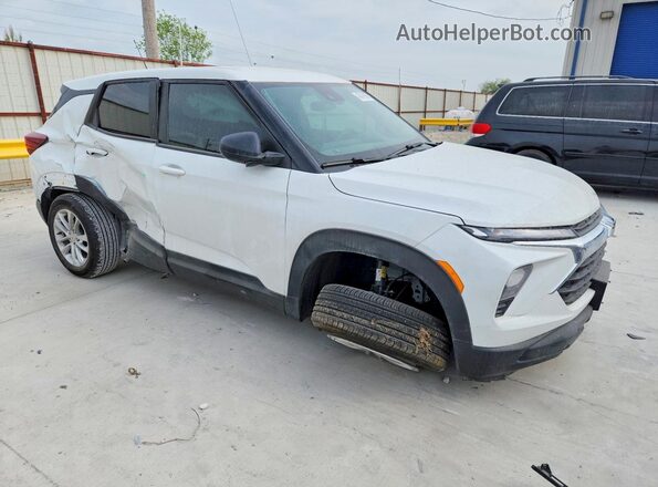 KL79MMSP4SB105416 2025 CHEVROLET TRAILBLAZER White 