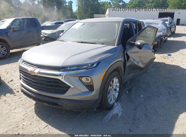 KL79MMSP5SB083040 2025 CHEVROLET TRAILBLAZER Gray Front left