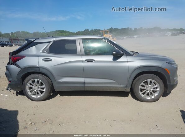 KL79MMSP5SB083040 2025 CHEVROLET TRAILBLAZER Gray Rear interior view