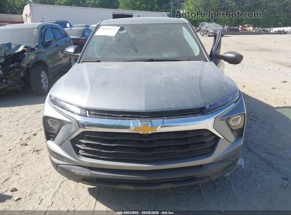 KL79MMSP5SB083040 2025 CHEVROLET TRAILBLAZER Gray Instrument cluster view