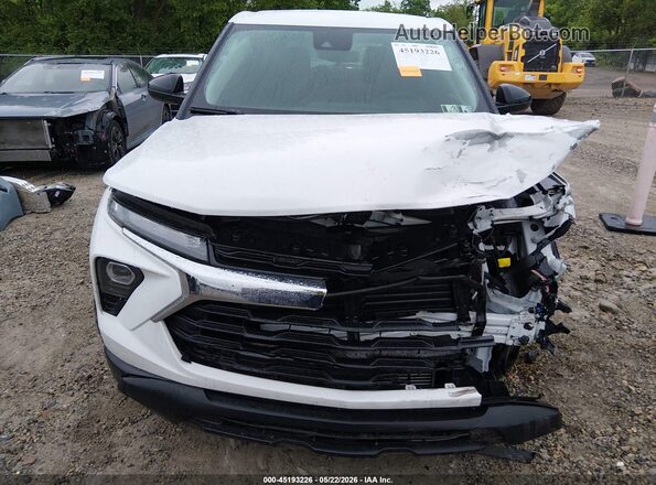 KL79MMSP9SB174358 2025 CHEVROLET TRAILBLAZER White Սալոնի հետևի տեսք
