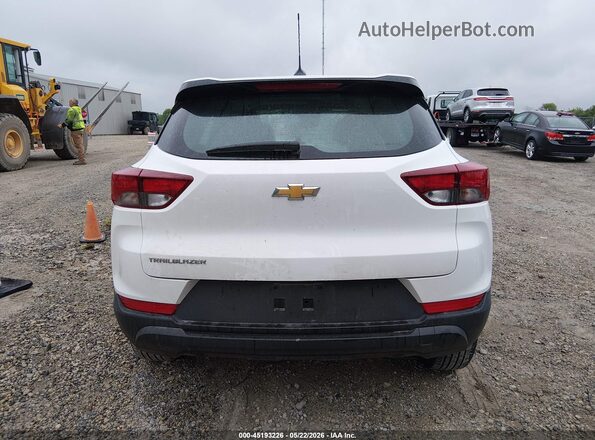 KL79MMSP9SB174358 2025 CHEVROLET TRAILBLAZER White 