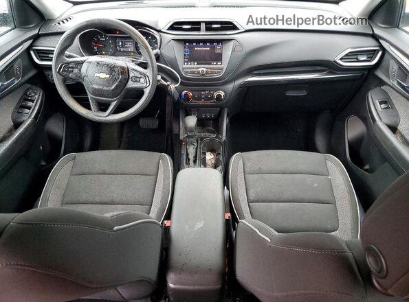 KL79MNSL1MB132370 2022 CHEVROLET TRAILBLAZER Черный Вид панели приборов