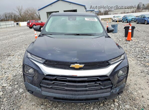 KL79MNSL1MB132370 2022 CHEVROLET TRAILBLAZER Черный Вид спереди