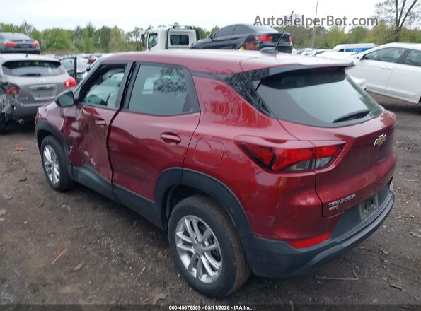 KL79MNSL4RB076562 2024 CHEVROLET TRAILBLAZER Red Vista interior de 360 grados