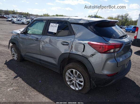 KL79MNSL4SB077166 2025 CHEVROLET TRAILBLAZER Gray 