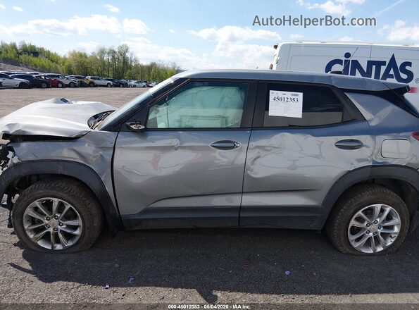 KL79MNSL4SB077166 2025 CHEVROLET TRAILBLAZER Gray 
