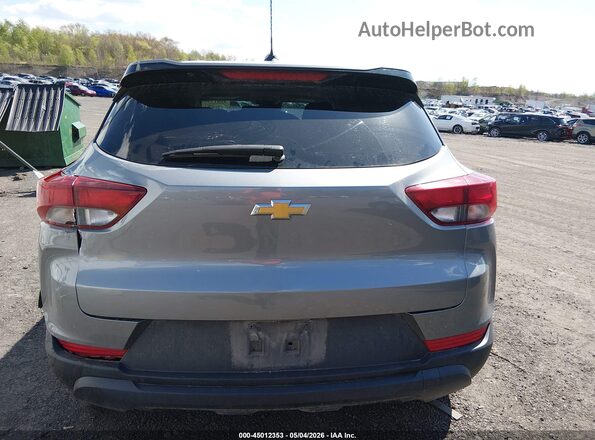 KL79MNSL4SB077166 2025 CHEVROLET TRAILBLAZER Gray 