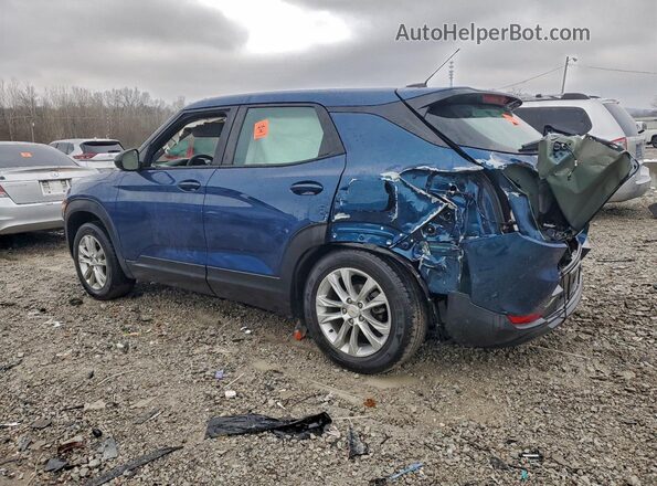 KL79MNSL5MB029940 2021 CHEVROLET TRAILBLAZER Blue Rear left