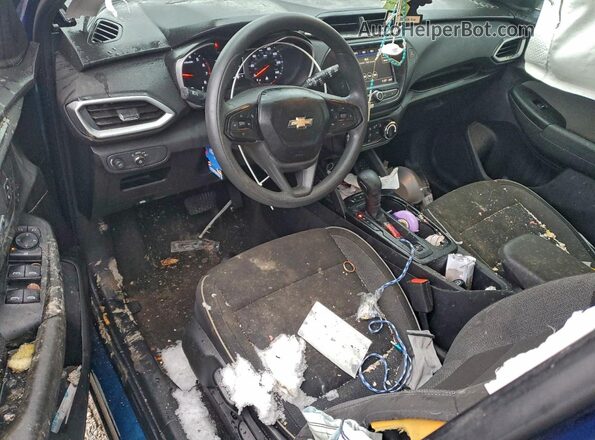 KL79MNSL5MB029940 2021 CHEVROLET TRAILBLAZER Blue Dashboard view
