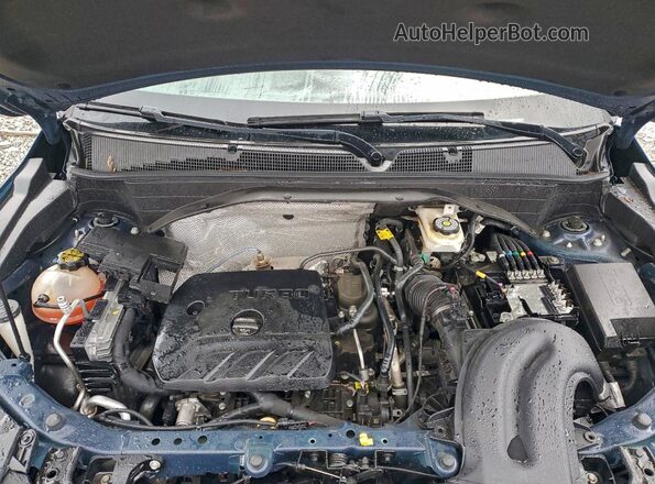 KL79MNSL5MB029940 2021 CHEVROLET TRAILBLAZER Blue Engine compartment view