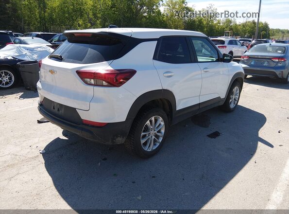 KL79MNSL5SB082344 2025 CHEVROLET TRAILBLAZER White Trasero derecho