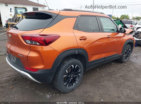 KL79MPS21NB006126 2022 CHEVROLET TRAILBLAZER Orange Задня права чверть