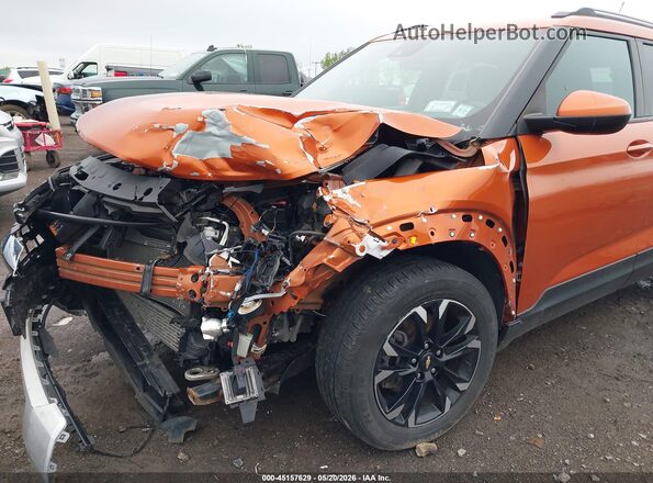 KL79MPS21NB006126 2022 CHEVROLET TRAILBLAZER Orange Вид спереду