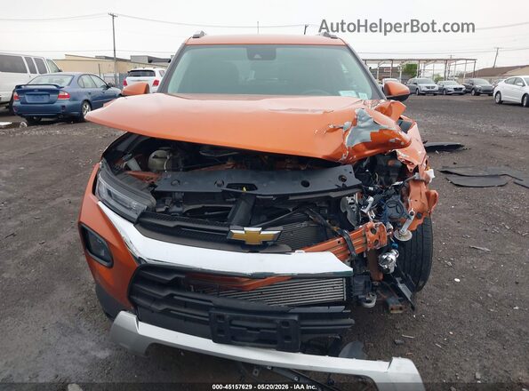 KL79MPS21NB006126 2022 CHEVROLET TRAILBLAZER Orange Вид задньої частини салону