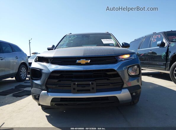 KL79MPS22MB089225 2021 CHEVROLET TRAILBLAZER Gray Rear interior view