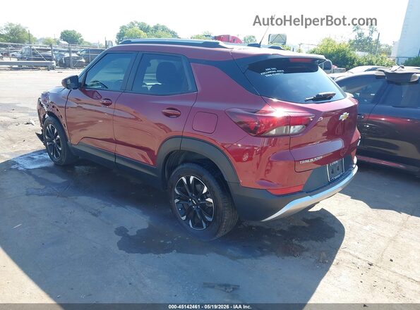 KL79MPS22PB024377 2023 CHEVROLET TRAILBLAZER Burgundy Հետևի ձախ