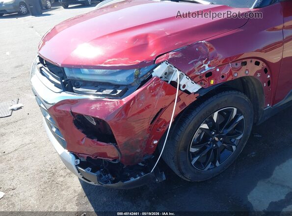 KL79MPS22PB024377 2023 CHEVROLET TRAILBLAZER Burgundy Դիմացի տեսք