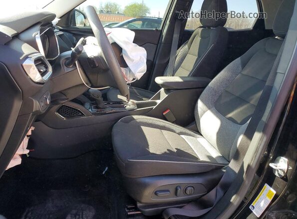 KL79MPS23PB099525 2023 CHEVROLET TRAILBLAZER Черный Вид салона спереди