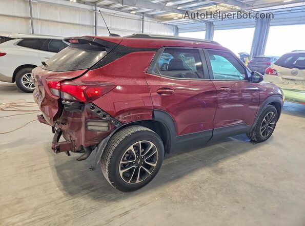 KL79MPS23RB114429 2024 CHEVROLET TRAILBLAZER Красный Задняя правая четверть