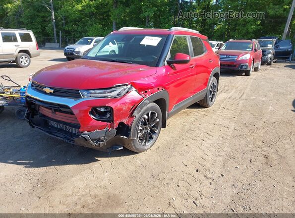 KL79MPS24MB016289 2021 CHEVROLET TRAILBLAZER Red Front left
