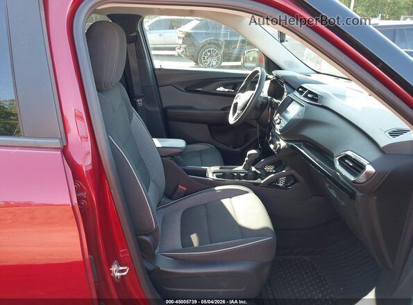KL79MPS24MB016289 2021 CHEVROLET TRAILBLAZER Red Front interior view