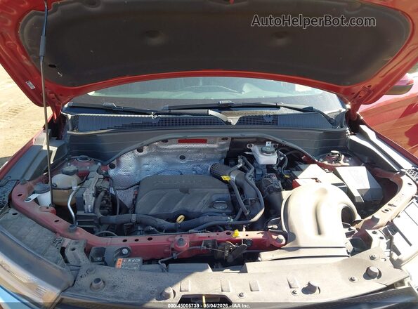 KL79MPS24MB016289 2021 CHEVROLET TRAILBLAZER Red Rear view