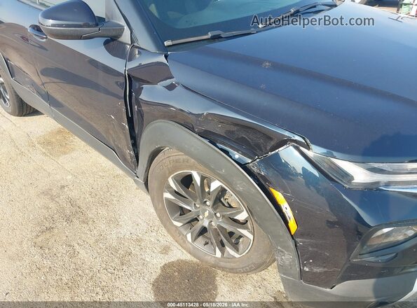 KL79MPS25MB149627 2021 CHEVROLET TRAILBLAZER Black Front view