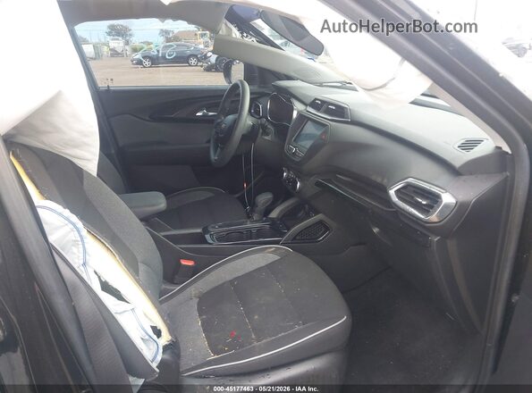 KL79MPS25PB181630 2023 CHEVROLET TRAILBLAZER Black Widok wnętrza z przodu