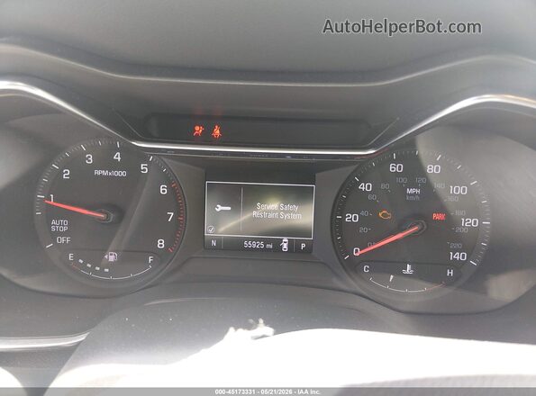 KL79MPS26PB041330 2023 CHEVROLET TRAILBLAZER White Vista de los asientos traseros