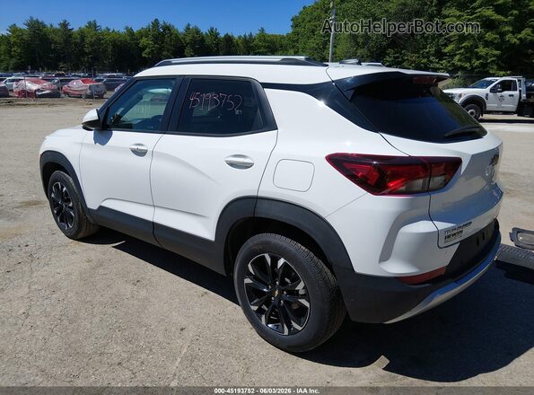 KL79MPS29NB123811 2022 CHEVROLET TRAILBLAZER White Trasero izquierdo
