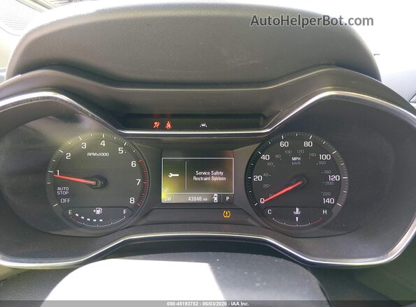 KL79MPS29NB123811 2022 CHEVROLET TRAILBLAZER White Vista de los asientos traseros