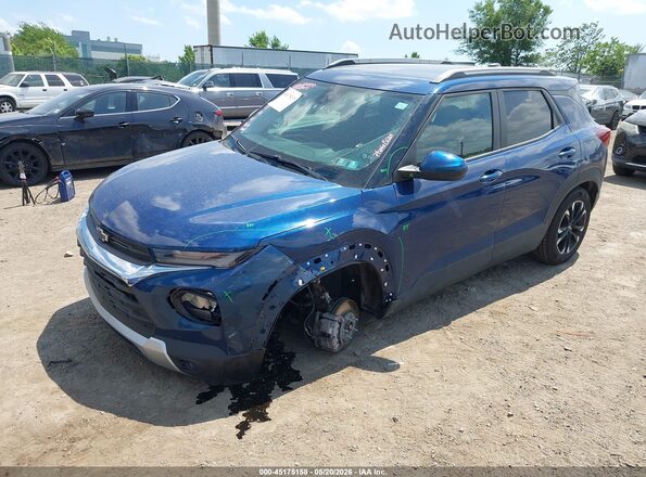 KL79MPSL0MB042543 2021 CHEVROLET TRAILBLAZER Blue 