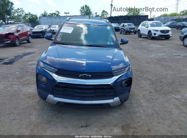 KL79MPSL0MB042543 2021 CHEVROLET TRAILBLAZER Blue 