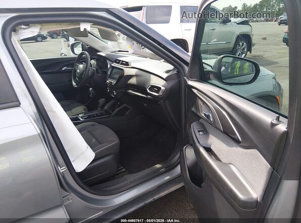 KL79MPSL0PB012415 2023 CHEVROLET TRAILBLAZER Gray Вид салону спереду