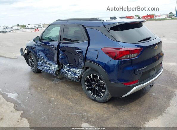 KL79MPSL1NB057912 2022 CHEVROLET TRAILBLAZER Blue Задня ліва чверть