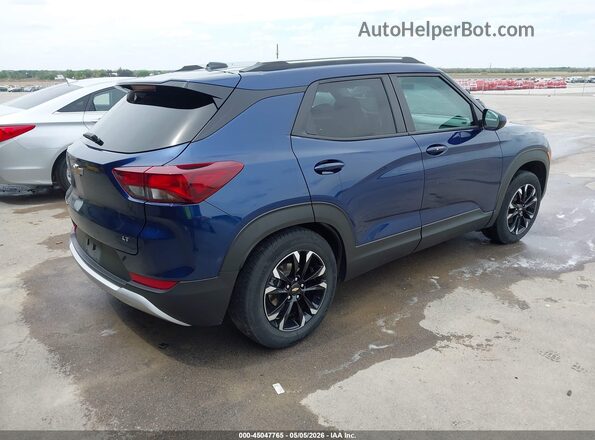 KL79MPSL1NB057912 2022 CHEVROLET TRAILBLAZER Blue Задня права чверть