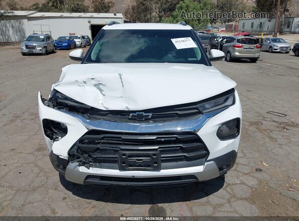 KL79MPSL1PB149671 2023 CHEVROLET TRAILBLAZER White ხელსაწყოთა პანელის ხედი