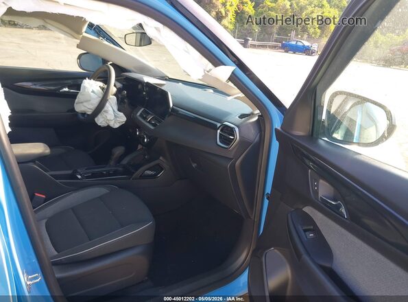 KL79MPSL1RB102532 2024 CHEVROLET TRAILBLAZER Синий Вид салона спереди