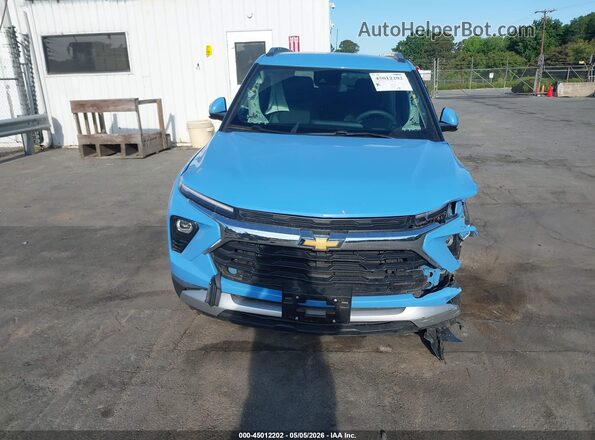 KL79MPSL1RB102532 2024 CHEVROLET TRAILBLAZER Синий Вид щитка приборов