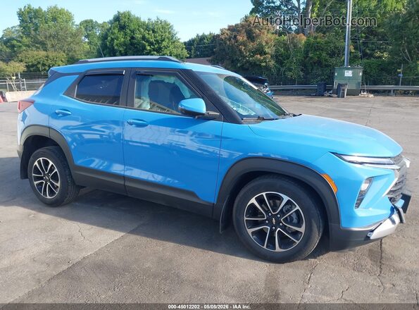 KL79MPSL1RB102532 2024 CHEVROLET TRAILBLAZER Синий Вид задней части салона