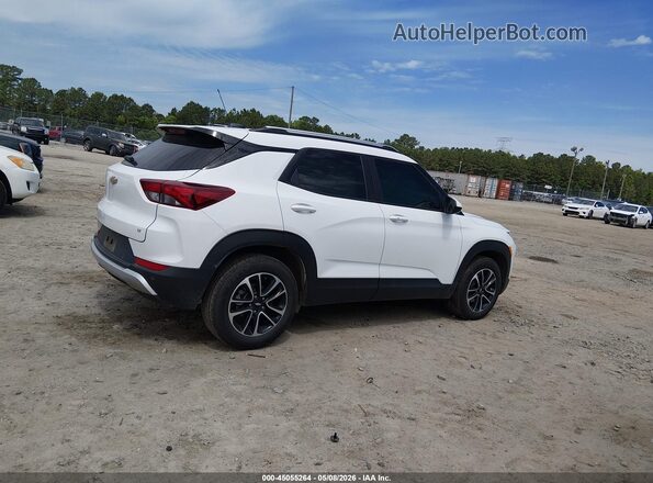 KL79MPSL1RB104331 2024 CHEVROLET TRAILBLAZER Белый Вид задней части салона