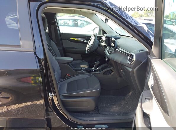 KL79MPSL1SB207156 2025 CHEVROLET TRAILBLAZER Black Widok wnętrza z przodu