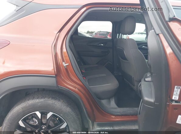 KL79MPSL2MB023539 2021 CHEVROLET TRAILBLAZER Orange Vista de la etiqueta del VIN