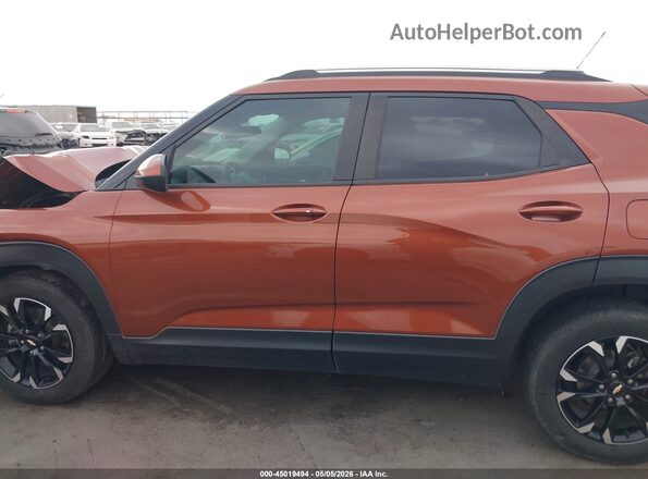 KL79MPSL2MB023539 2021 CHEVROLET TRAILBLAZER Orange Vista interior de 360 grados