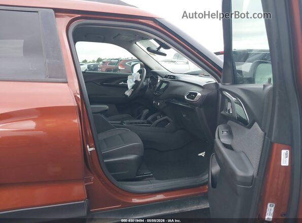 KL79MPSL2MB023539 2021 CHEVROLET TRAILBLAZER Orange Vista interior delantera