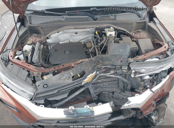 KL79MPSL2MB023539 2021 CHEVROLET TRAILBLAZER Orange Vista trasera