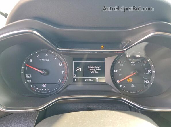 KL79MPSL3PB068252 2023 CHEVROLET TRAILBLAZER Black Instrument cluster view